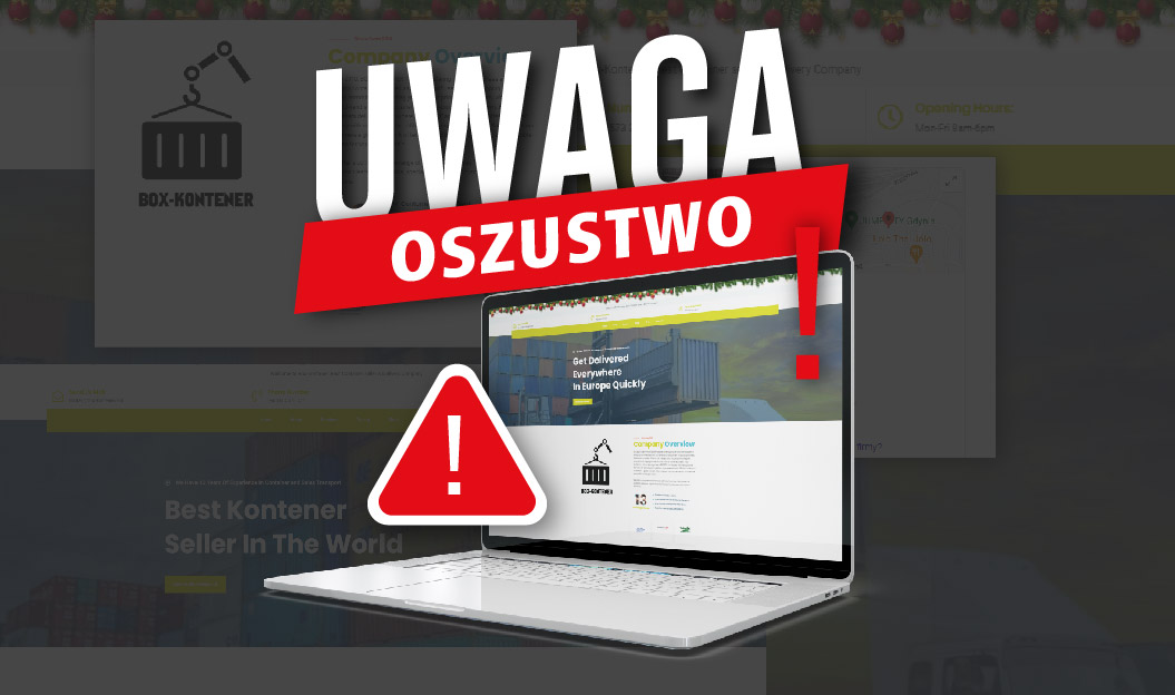#MAGnews - UWAGA! Próba wyłudzenia! BOX-KONTENER